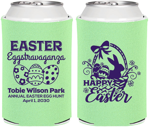 Personalized Easter Can Coolers - Easter Bunny | 210008