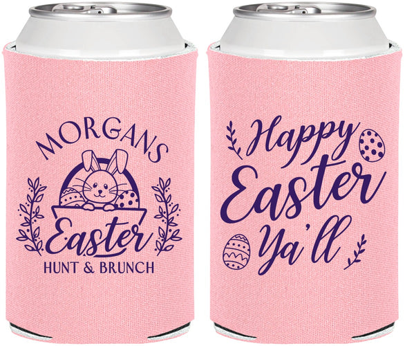 Personalized Easter Can Coolers - Easter Bunny | 210010