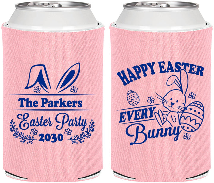 Personalized Easter Can Coolers - Bunny Eggs | 210019