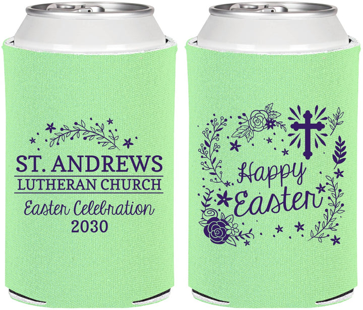 Personalized Easter Can Coolers - Easter Sunday | 210028