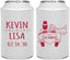 Personalized Wedding Can Coolers - Just Married | 212