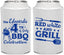 Personalized 4th Of July Can Coolers - Red White Grill | 220005