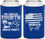 Personalized 4th Of July Can Coolers - Beach Merica Yall | 220027