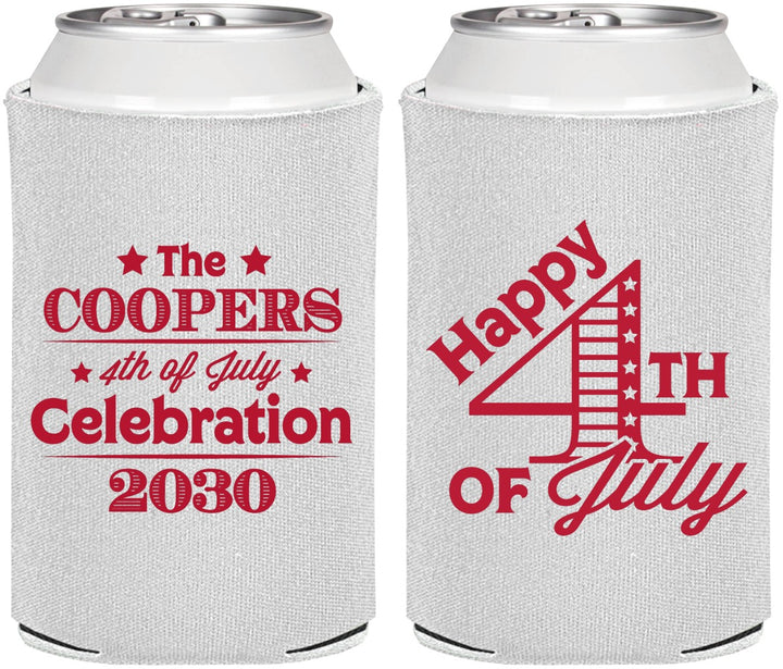 Personalized 4th Of July Can Coolers - Independence Day | 220040