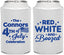 Personalized 4th Of July Can Coolers - Red White Booze | 220045