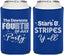Personalized 4th Of July Can Coolers - Stars Stripes | 220047