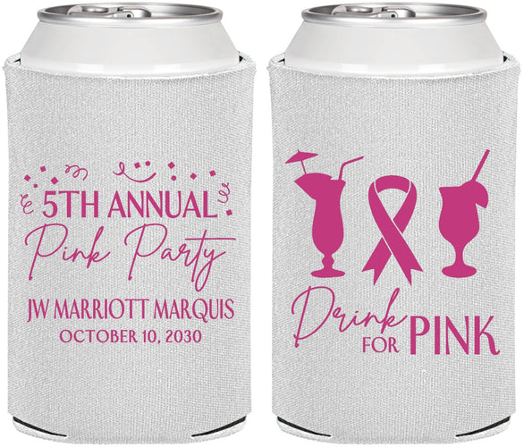 Personalized Awareness Can Coolers - Drink For Pink | 230001