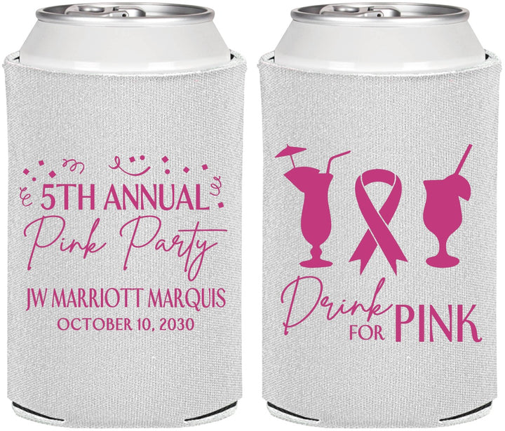 Personalized Awareness Can Coolers - Drink For Pink | 230001