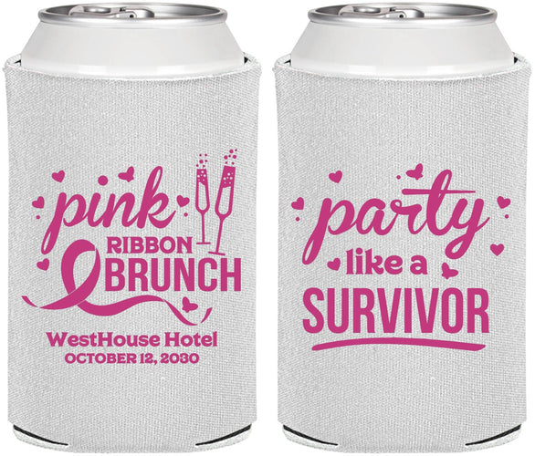 Personalized Awareness Can Coolers - Party Like A Survivor | 230005