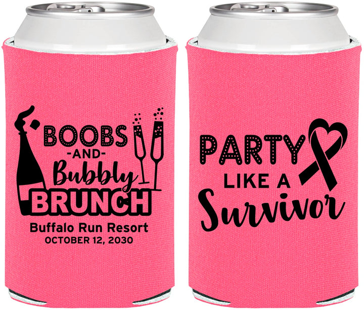 Personalized Awareness Can Coolers - Party Like A Survivor | 230006