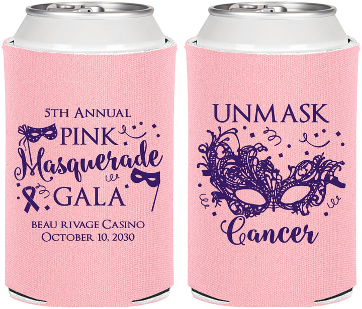 Personalized Awareness Can Coolers - Masquerade | 230008