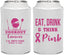 Personalized Awareness Can Coolers - Eat Drink Think Pink | 230009