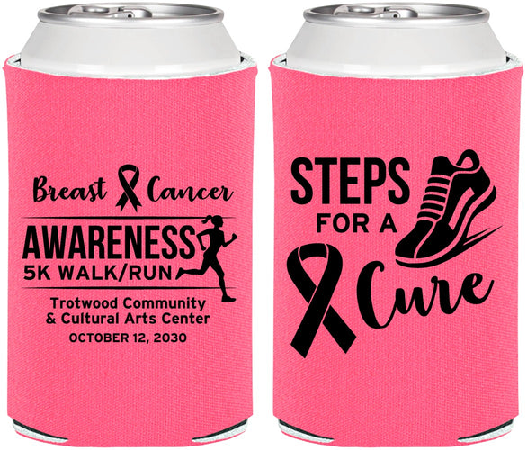 Personalized Awareness Can Coolers - Steps For A Cure | 230014