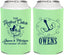 Personalized Wedding Can Coolers - The Perfect Catch | 232