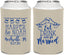 Personalized Wedding Can Coolers - Eat Drink Be Married | 235