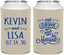 Personalized Wedding Can Coolers - Eat Drink Be Married | 239