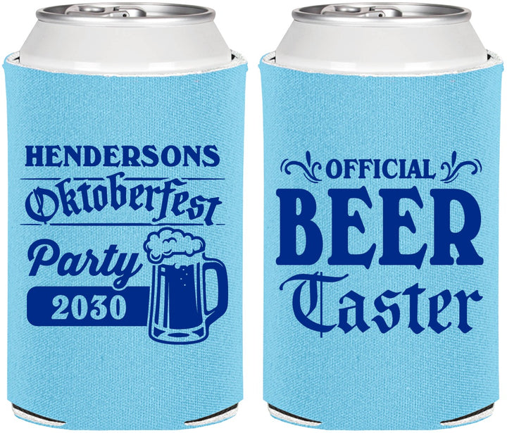 Personalized Oktoberfest Can Coolers - Beer Taster | 240000