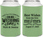 Personalized Wedding Can Coolers - Best Wishes Mr And Mrs | 242
