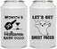 Personalized Halloween Can Coolers - Ghost Sheet Faced | 250009