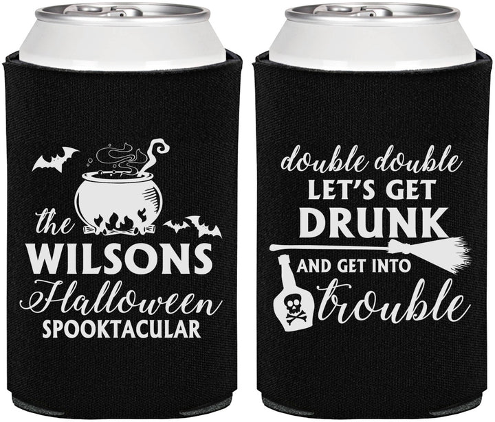 Personalized Halloween Can Coolers - Witch | 250011
