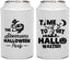 Personalized Halloween Can Coolers - Hallowasted Pumpkin | 250013