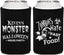 Personalized Halloween Can Coolers - Monster Zombie | 250027