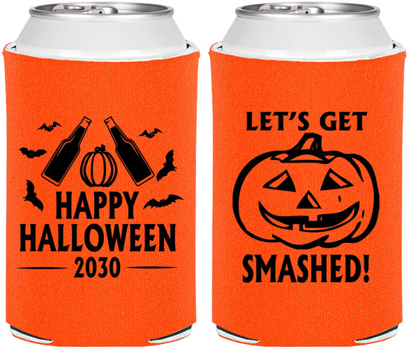 Personalized Halloween Can Coolers - Lets Get Smashed | 250036