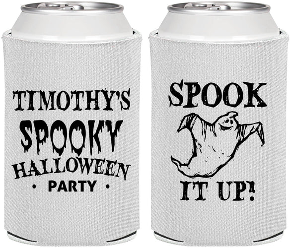 Personalized Halloween Can Coolers - Ghost | 250045