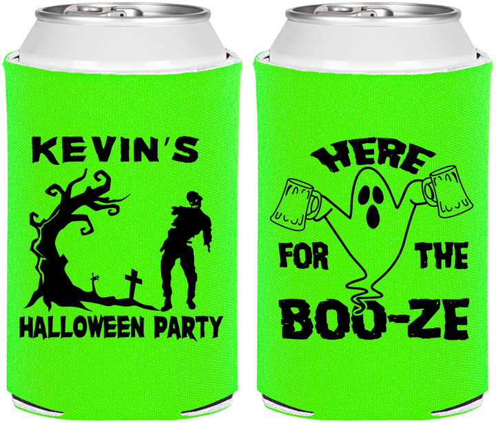Personalized Halloween Can Coolers - Ghost | 250046