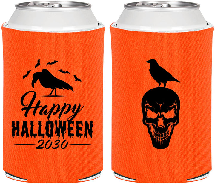 Personalized Halloween Can Coolers - Skeleton | 250056