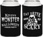 Personalized Halloween Can Coolers - Eat Drink Be Scary | 250063