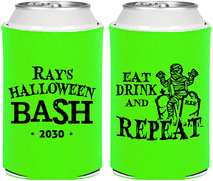 Personalized Halloween Can Coolers - Mummy | 250066