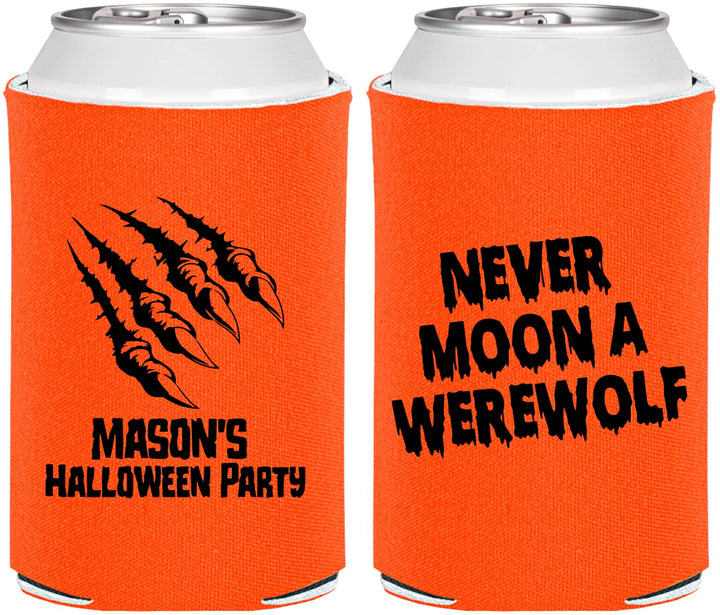 Personalized Halloween Can Coolers - Werewolf | 250068