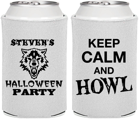 Personalized Halloween Can Coolers - Howl | 250069