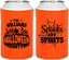 Personalized Halloween Can Coolers - Spooks Spirits | 250072