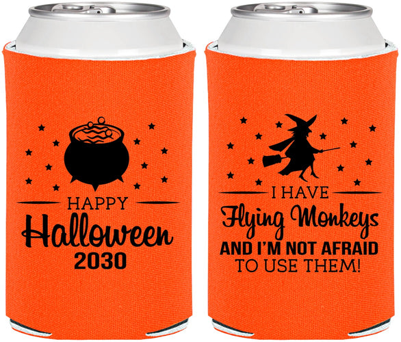 Personalized Halloween Can Coolers - Witch | 250084