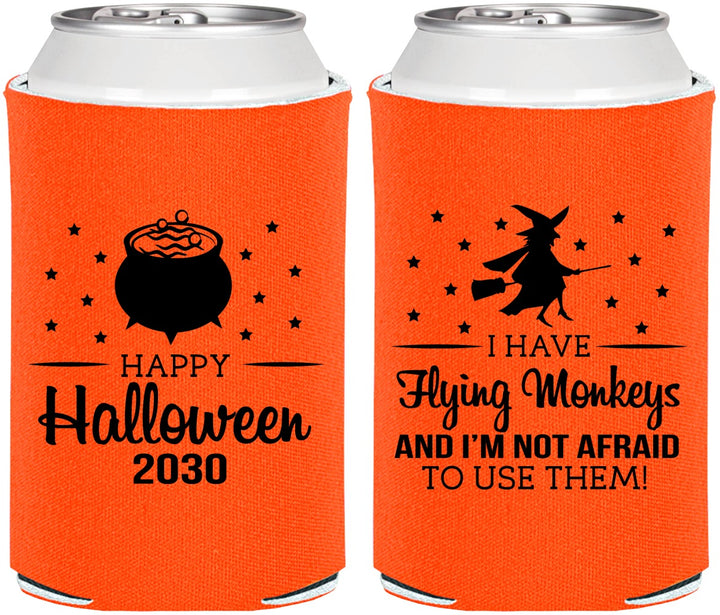 Personalized Halloween Can Coolers - Witch | 250084