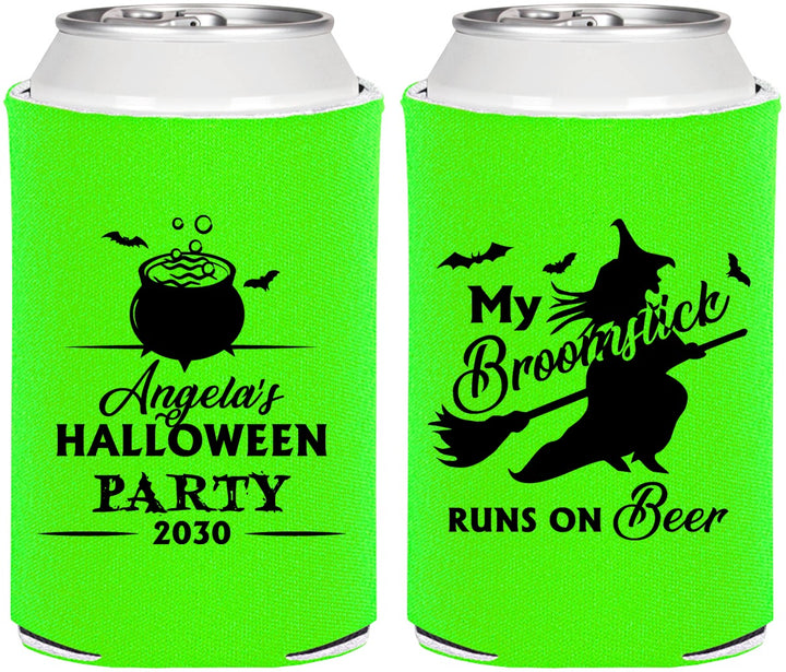 Personalized Halloween Can Coolers - Witch | 250090