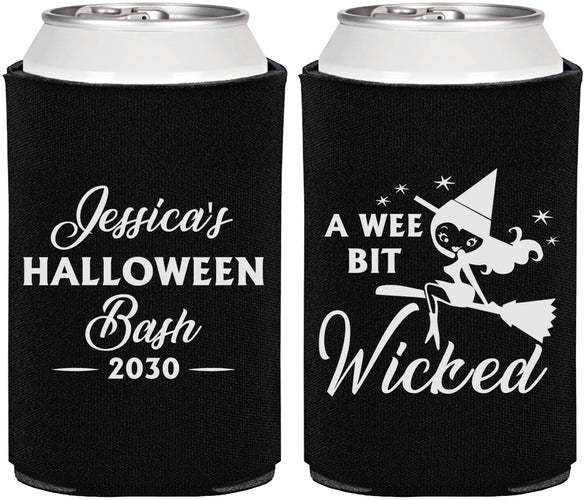 Personalized Halloween Can Coolers - Witch | 250091