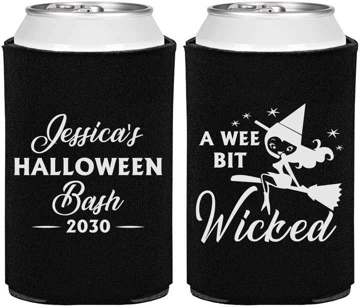 Personalized Halloween Can Coolers - Witch | 250091