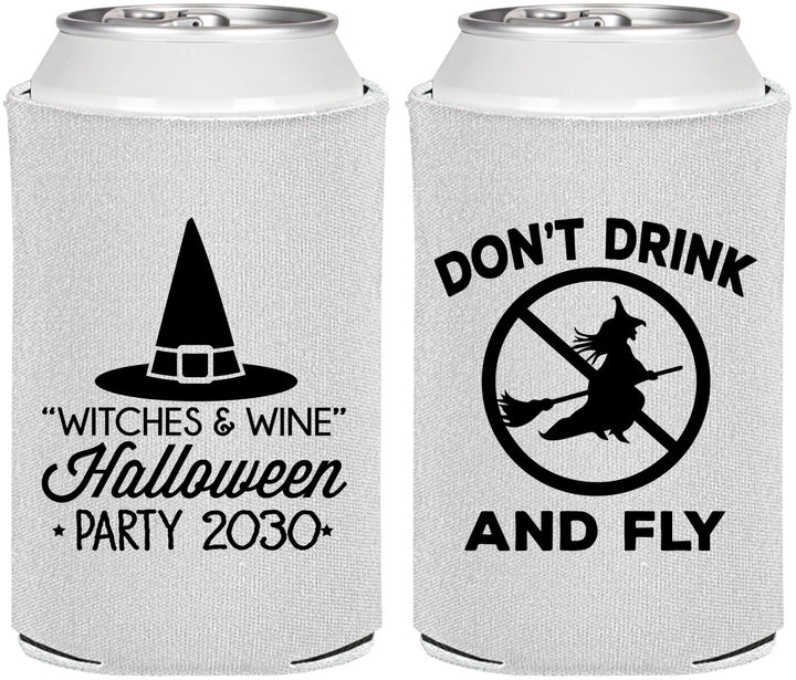 Personalized Halloween Can Coolers - Witch | 250093