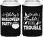 Personalized Halloween Can Coolers - Witch | 250095