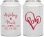 Personalized Wedding Can Coolers - Love | 252