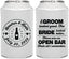 Personalized Wedding Can Coolers - Groom Bride Open Bar | 253