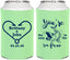 Personalized Wedding Can Coolers - Fish In The Sea For Me | 254