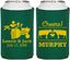 Personalized Wedding Can Coolers - Tractor Cows | 257