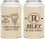 Personalized Wedding Can Coolers - We Tied The Knot | 260