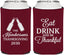 Personalized Thanksgiving Can Coolers - Eat Drink Thankful | 260001