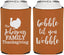 Personalized Thanksgiving Can Coolers - Gobble Til You Wobble | 260004