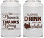 Personalized Thanksgiving Can Coolers - Laugh Drink Stuffed | 260007